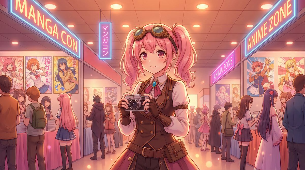 探花动漫-漫展少女日记